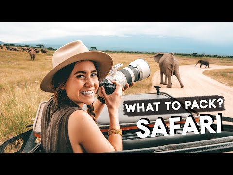 SAFARI PACKING GUIDE | What to pack for an East African Safari!