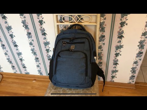BEST CHEAP SCHOOL/COLLEGE BACKPACK - Volher USB Port Laptop Backpack