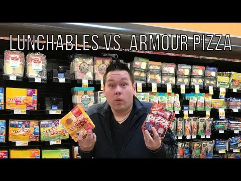 Lunchables vs. Armour Pizza Review