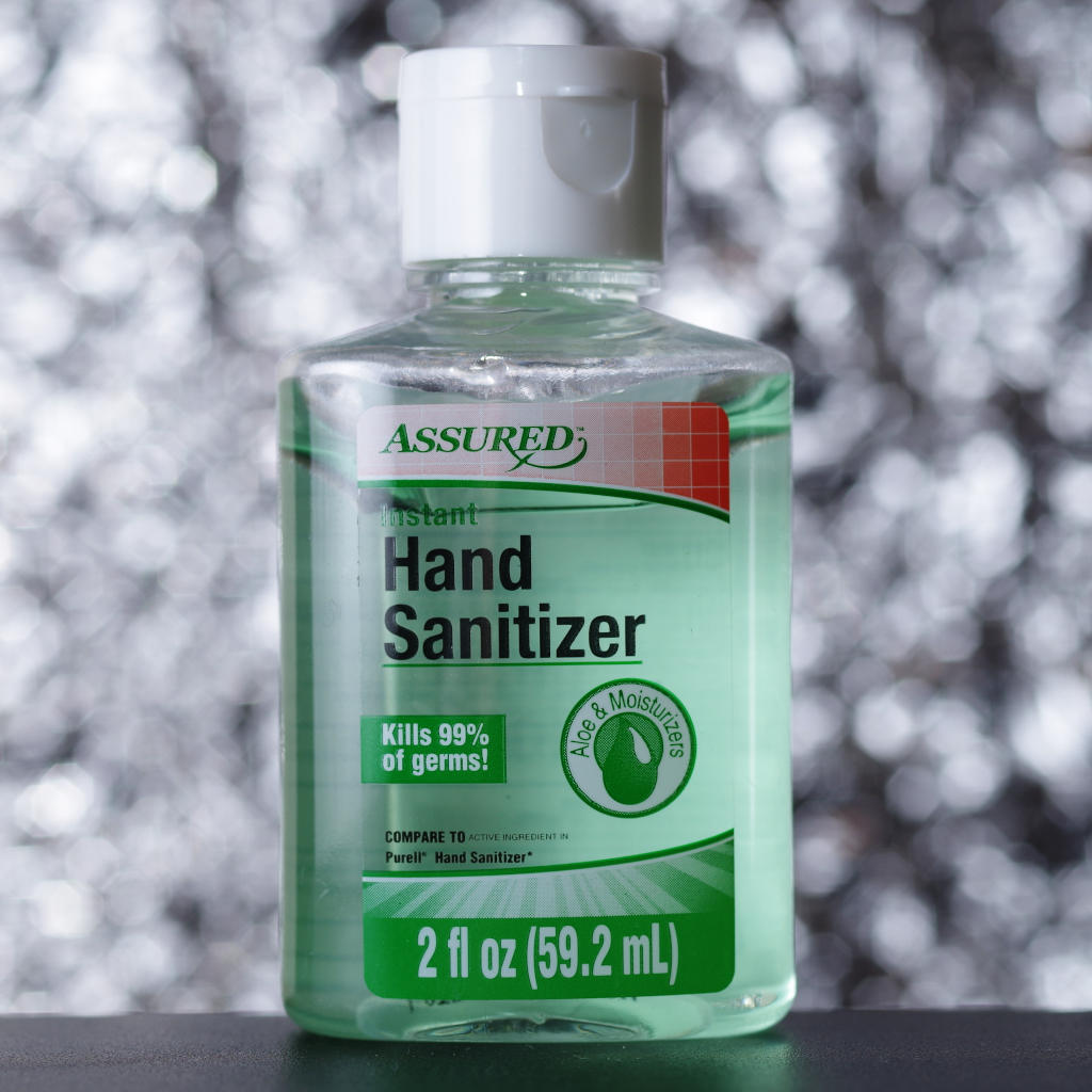 Save on Sanitizer Assured Instant Hand Sanitizer versus