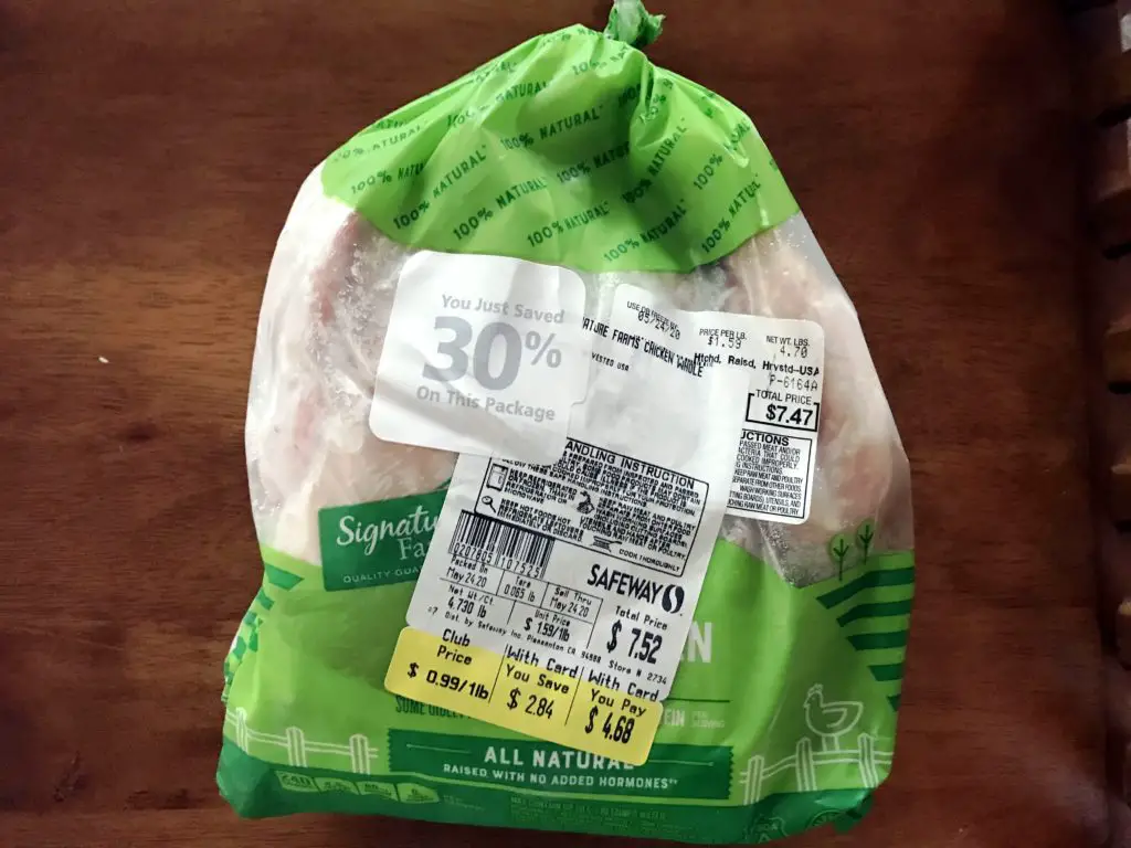 Safeway Whole Chicken