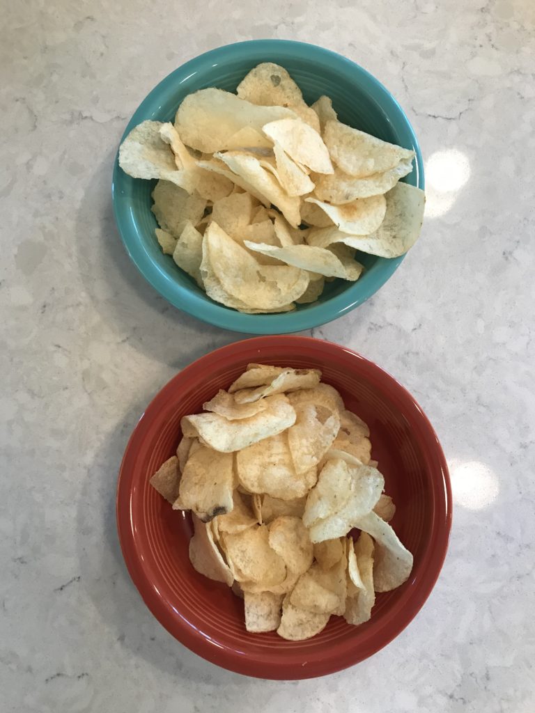 Potato Chips In Bowl