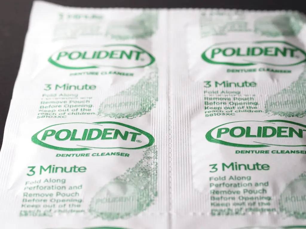 Polident 3 Minute Denture Cleaner