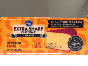 Kroger Extra Sharp Cheddar Cheese 8oz