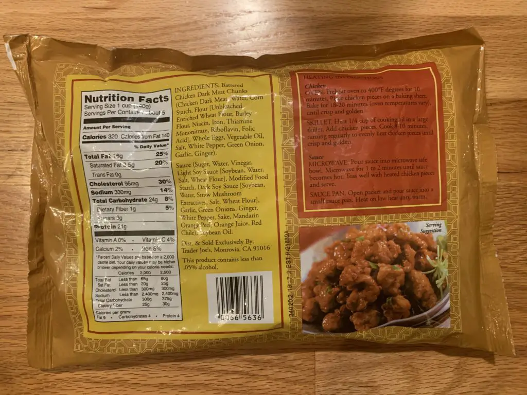 Trader Joe S Mandarin Orange Chicken The Best Frozen Food The Off Brand Guy