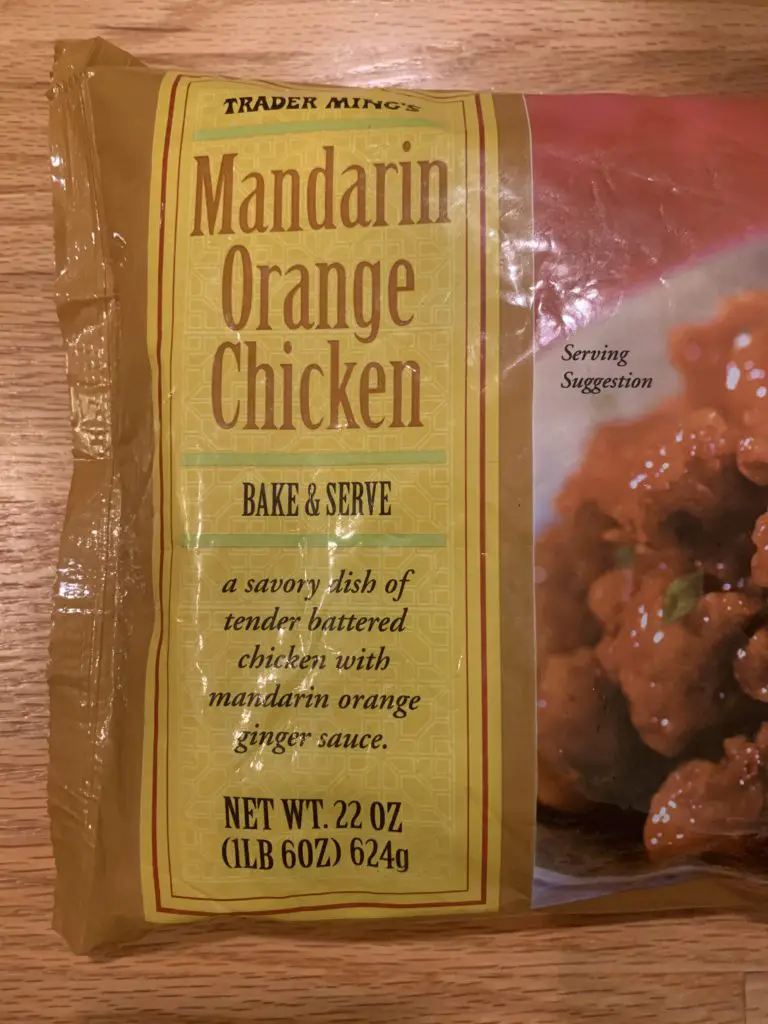 Trader Joe S Mandarin Orange Chicken The Best Frozen Food The Off Brand Guy