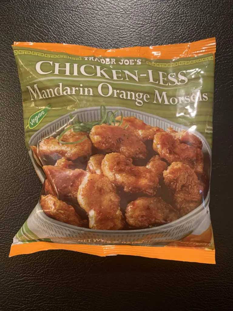 Trader Joe S Mandarin Orange Chicken The Best Frozen Food The Off Brand Guy