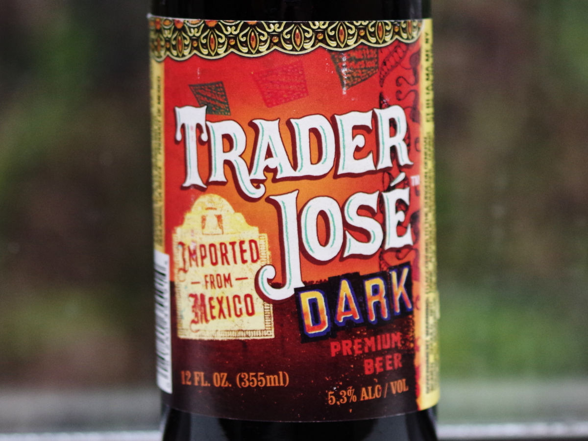 Good Cheap Beer: Trader Jose Dark Lager | The Off Brand Guy