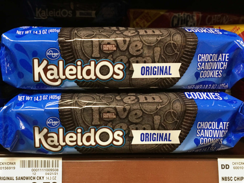 Kroger KaleidOs Original Chocolate Sandwich Cookies