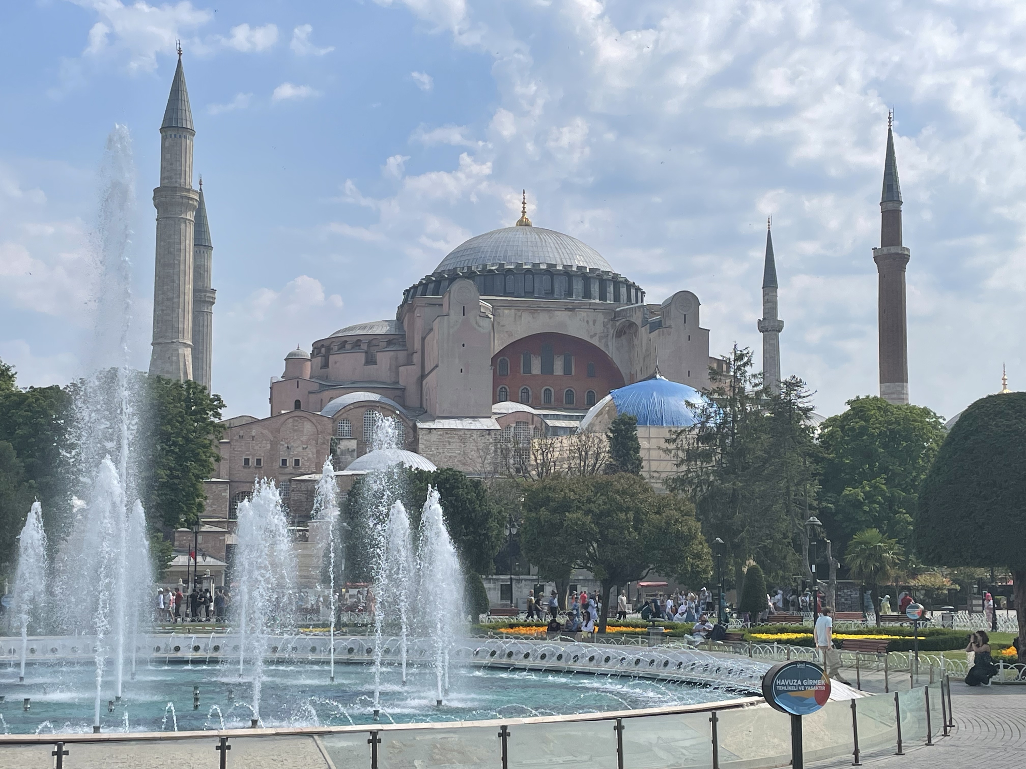 Visiting Hagia Sophia
